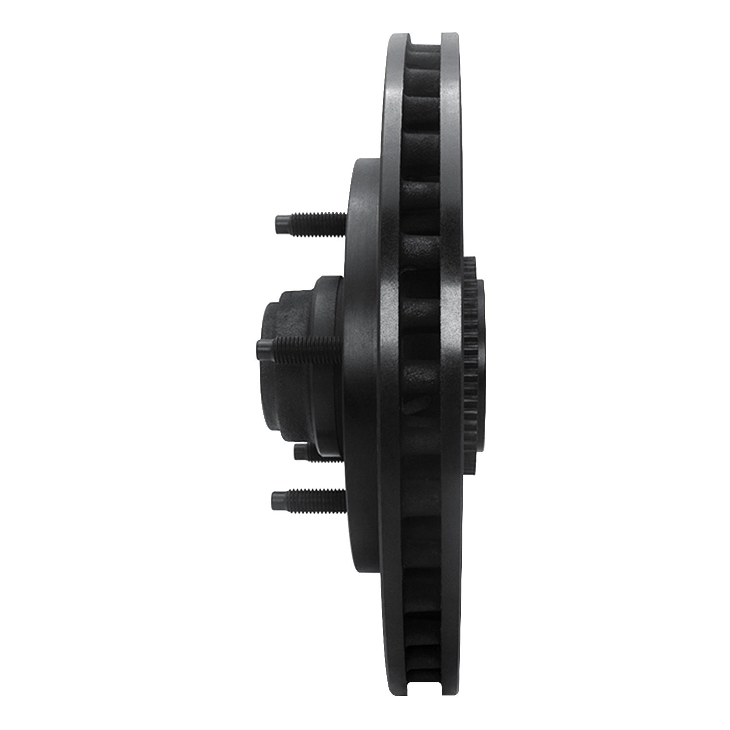 Drilled/Slotted Brake Rotor [Black], 1997-2000