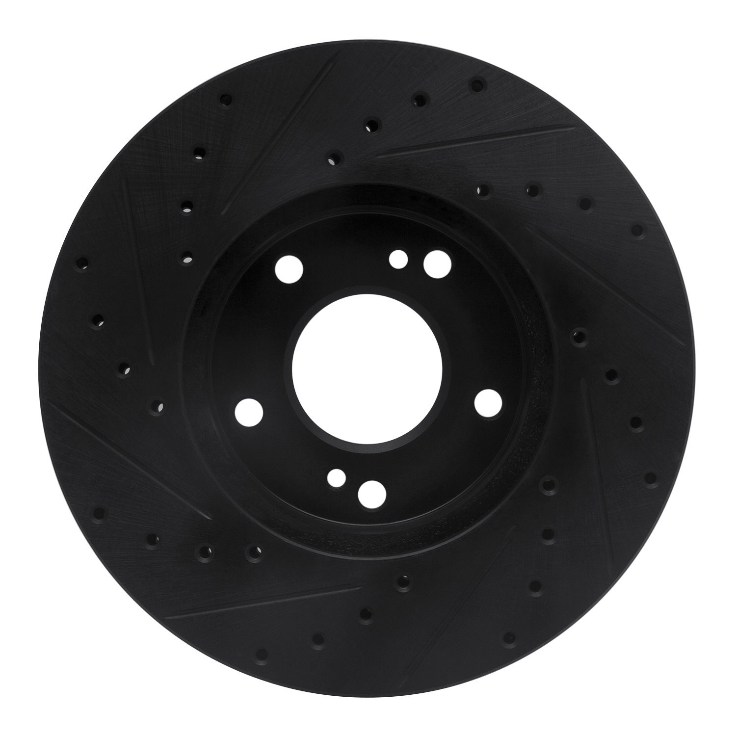 633-68002R Drilled/Slotted Brake Rotor [Black], 1990-1997 Infiniti/Nissan, Position: Front Right