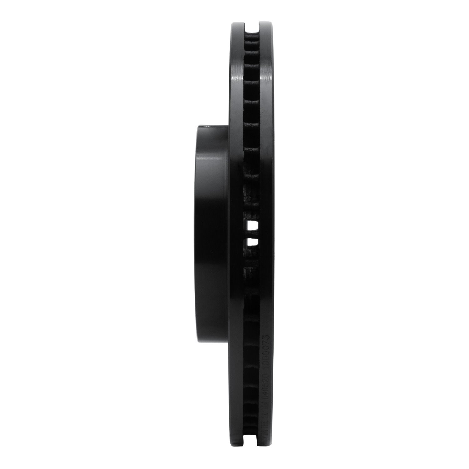 Drilled/Slotted Brake Rotor [Black], 2013-2015