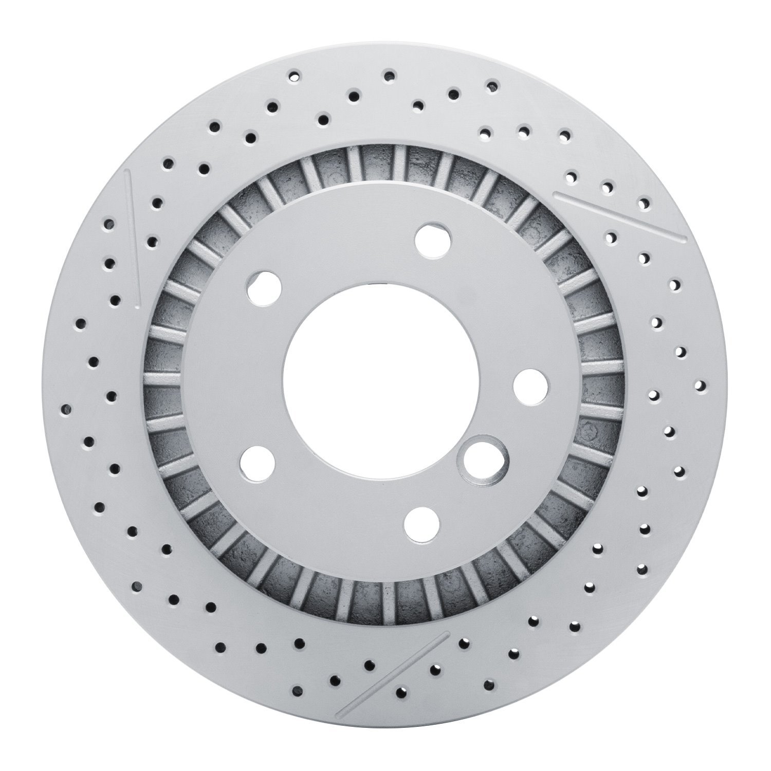 634-63148 GEOSPEC Drilled/Slotted Rotor [Coated], 2013-2018 Mercedes-Benz, Position: Rear