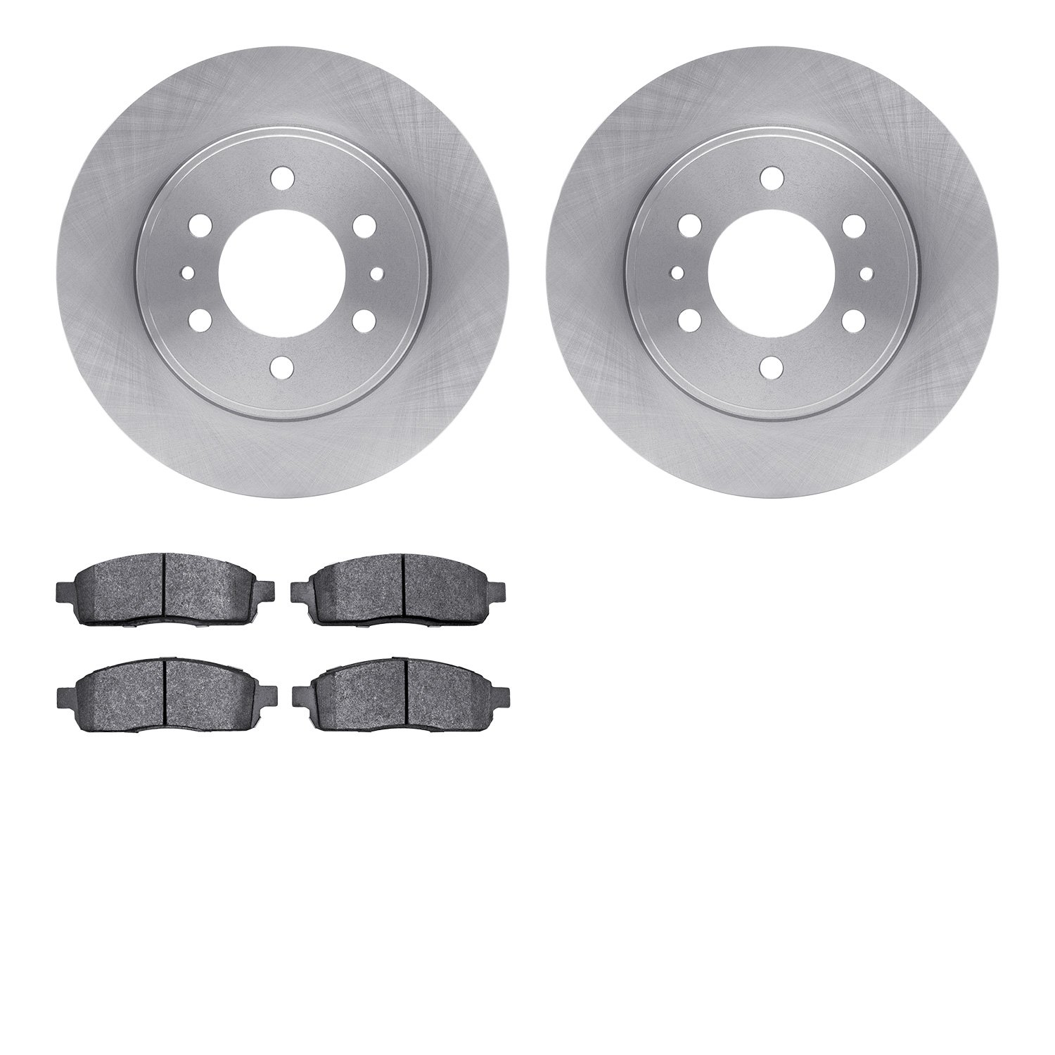 6402-54275 Brake Rotors with Ultimate-Duty Brake Pads, 2009-2009 Ford/Lincoln/Mercury/Mazda, Position: Front