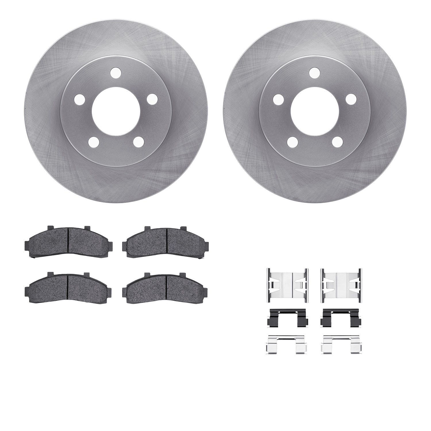 Brake Rotors with Ultimate-Duty Brake Pads Kit &