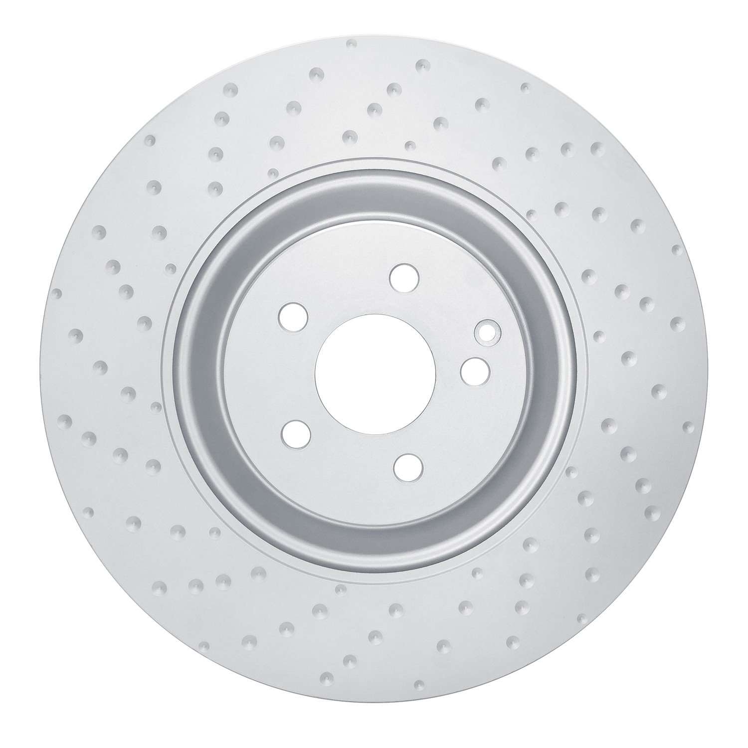 654-63081 GEOSPEC Dimpled Rotor [Coated], 2007-2014 Mercedes-Benz, Position: Front