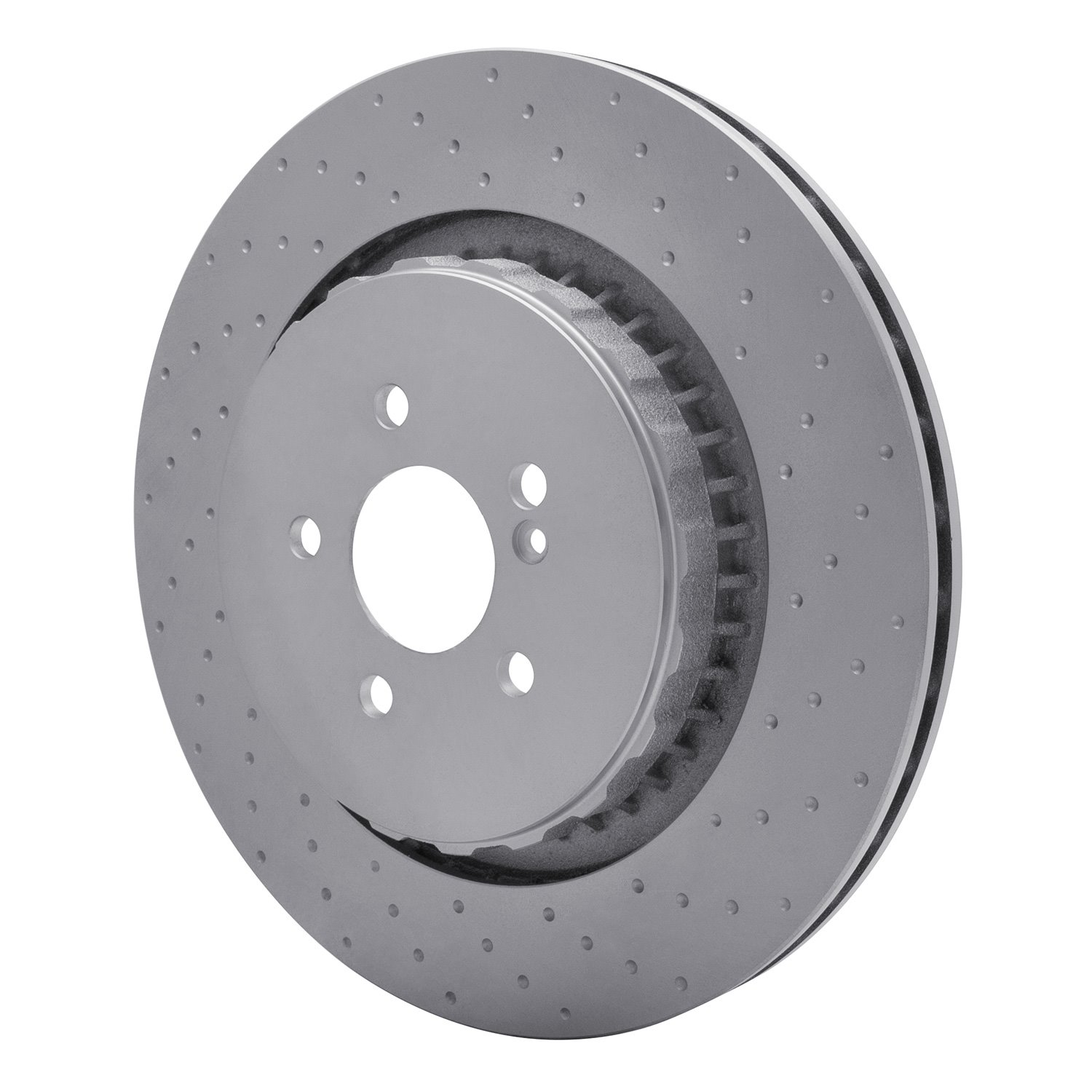 654-63082 GEOSPEC Dimpled Rotor [Coated], 2007-2014 Mercedes-Benz, Position: Rear