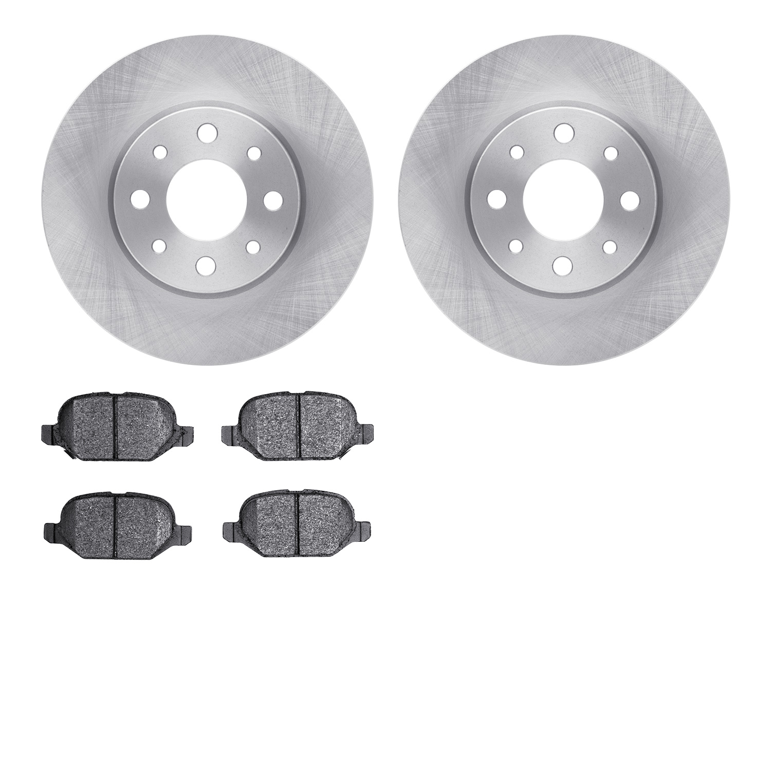 Brake Rotors w/5000 Euro Ceramic Brake Pads, 2013-2019