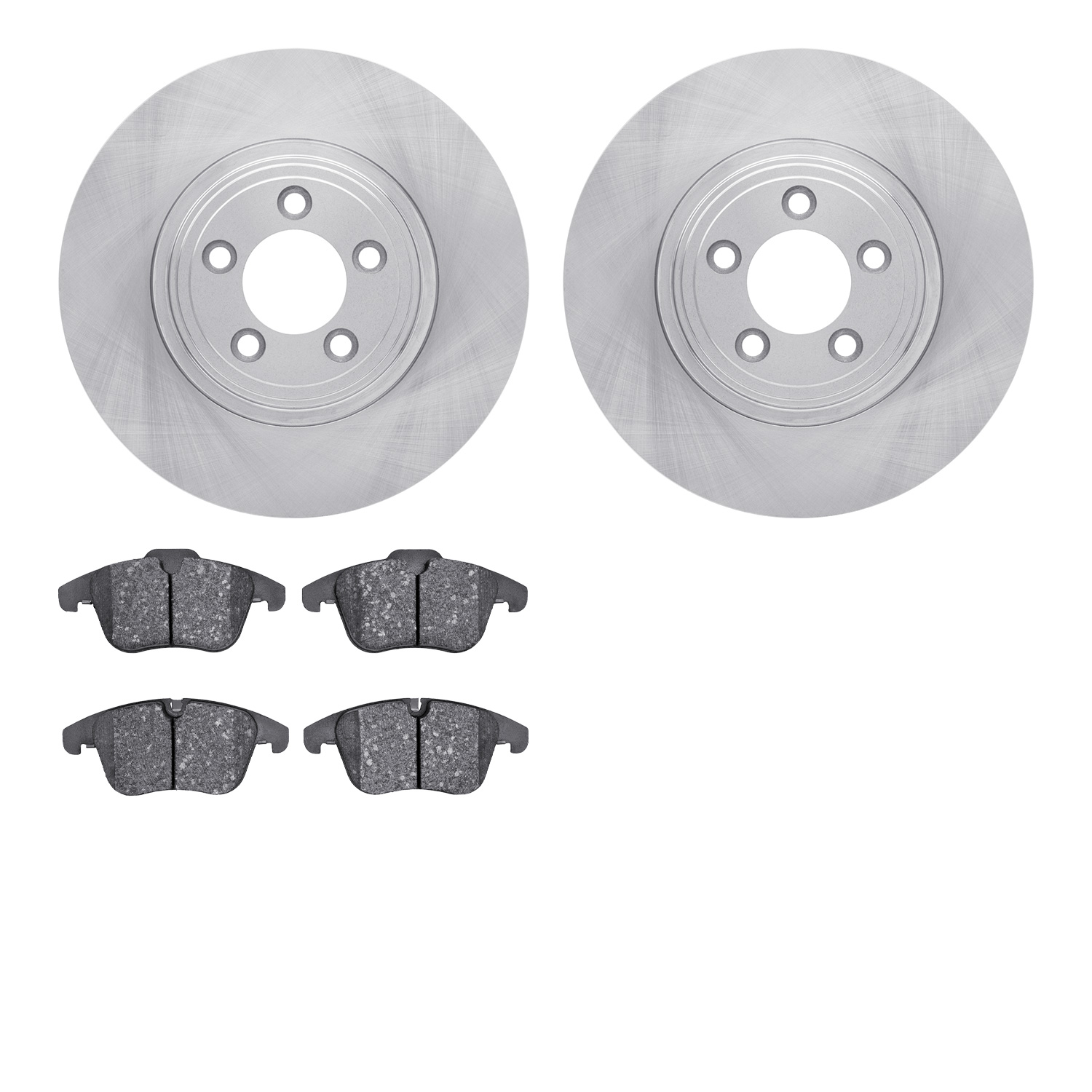 Brake Rotors w/5000 Euro Ceramic Brake Pads, 2006-2010