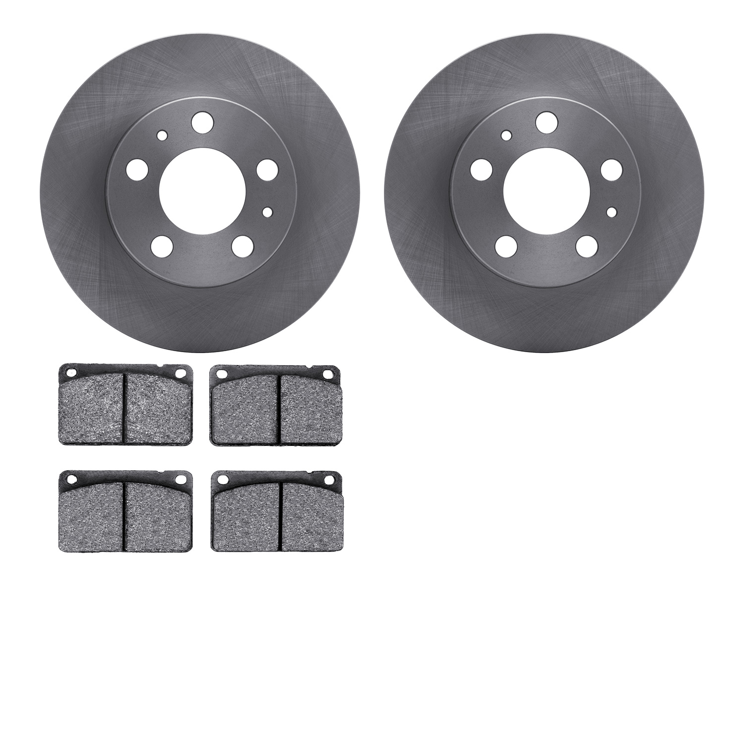 Brake Rotors w/5000 Euro Ceramic Brake Pads, 1976-1993