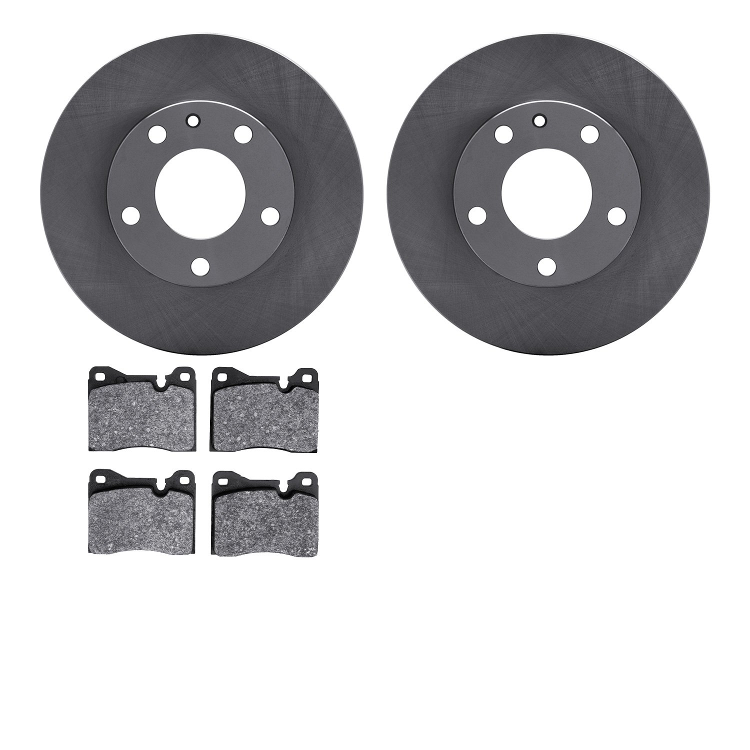 Brake Rotors w/5000 Euro Ceramic Brake Pads, 1982-1986