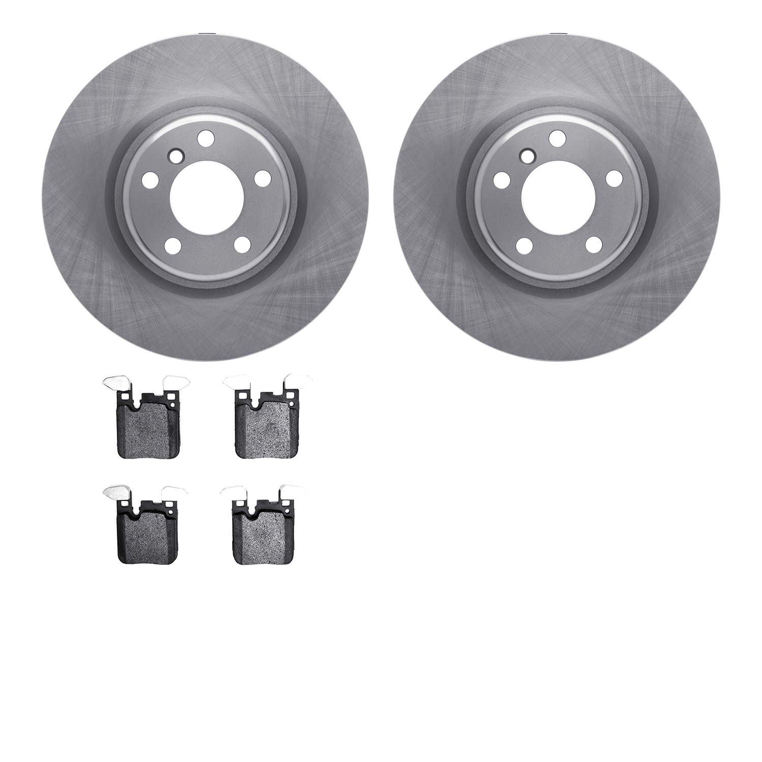 Brake Rotors w/5000 Euro Ceramic Brake Pads, 2012-2020