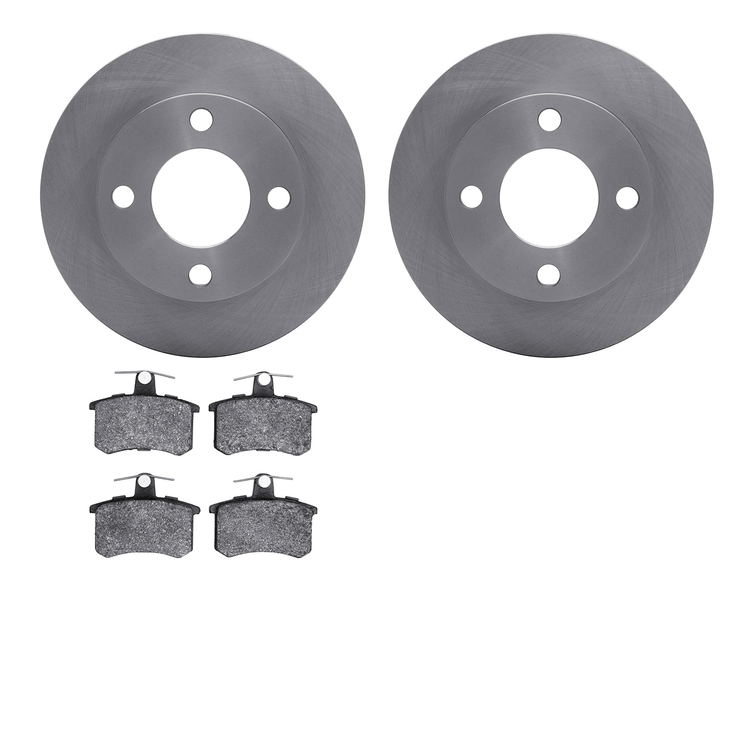 Brake Rotors w/5000 Euro Ceramic Brake Pads, 1982-1998