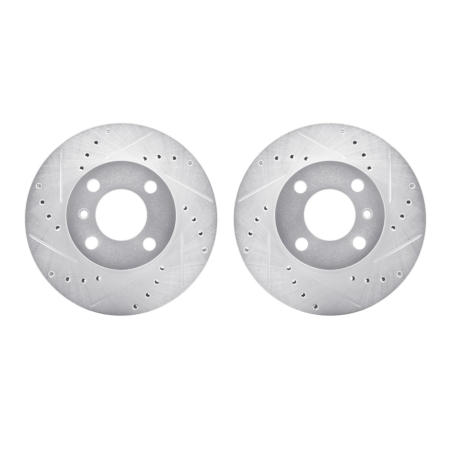 Drilled/Slotted Brake Rotors [Silver], 1977-1977 BMW