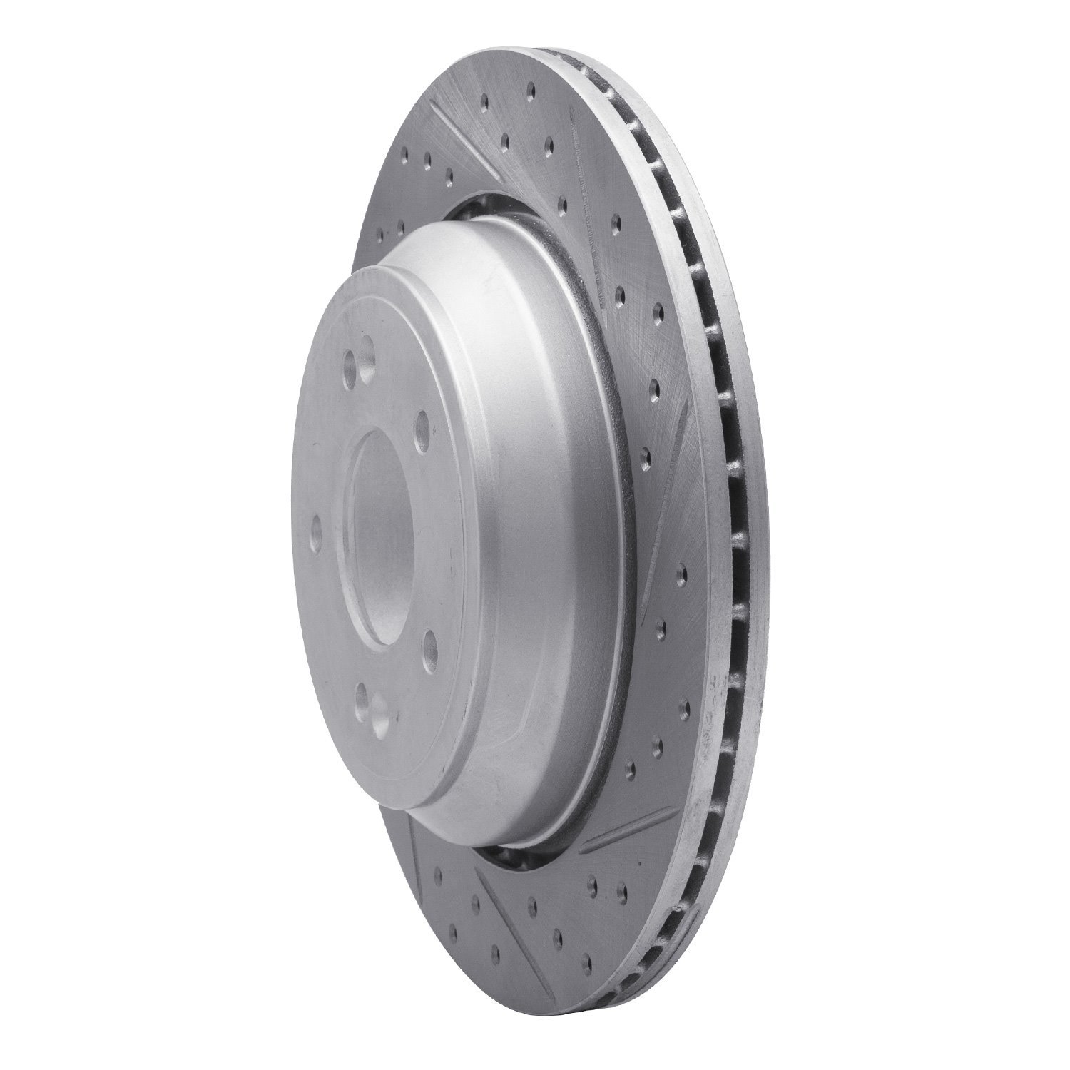 830-03035R Geoperformance Drilled/Slotted Brake Rotor, 2011-2017 Kia/Hyundai/Genesis, Position: Rear Right