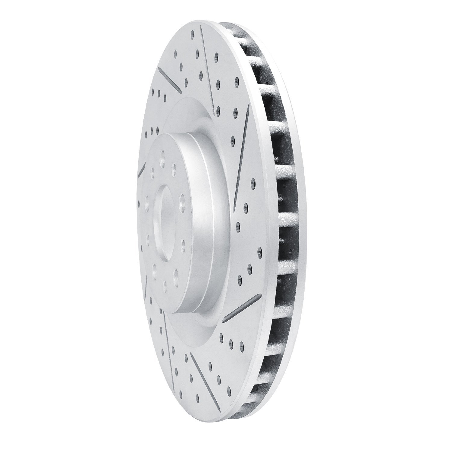 830-07006R Geoperformance Drilled/Slotted Brake Rotor, 2014-2019 Mopar, Position: Front Right