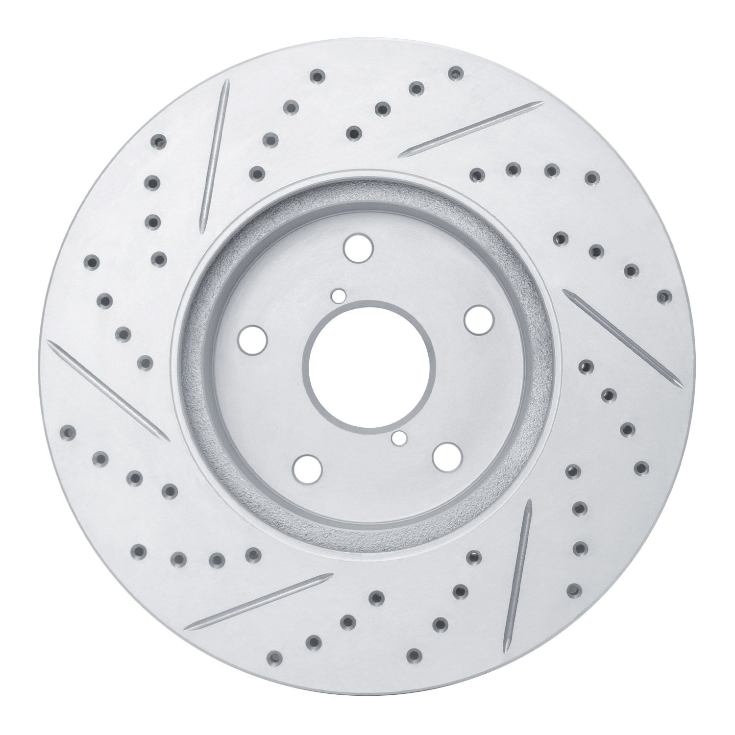 830-13026R Geoperformance Drilled/Slotted Brake Rotor, 2015-2019 Subaru, Position: Front Right