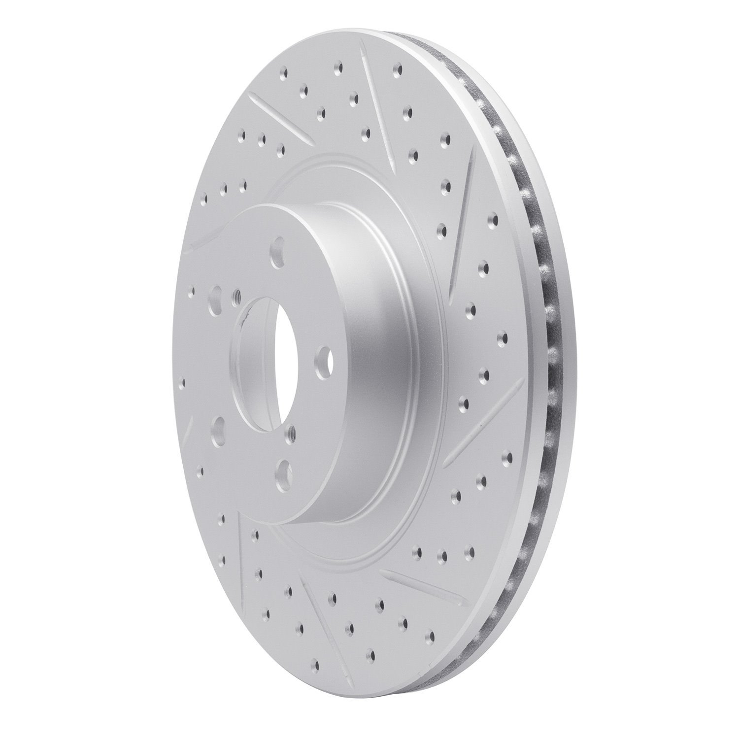 830-13034R Geoperformance Drilled/Slotted Brake Rotor, Fits Select Multiple Makes/Models, Position: Front Right