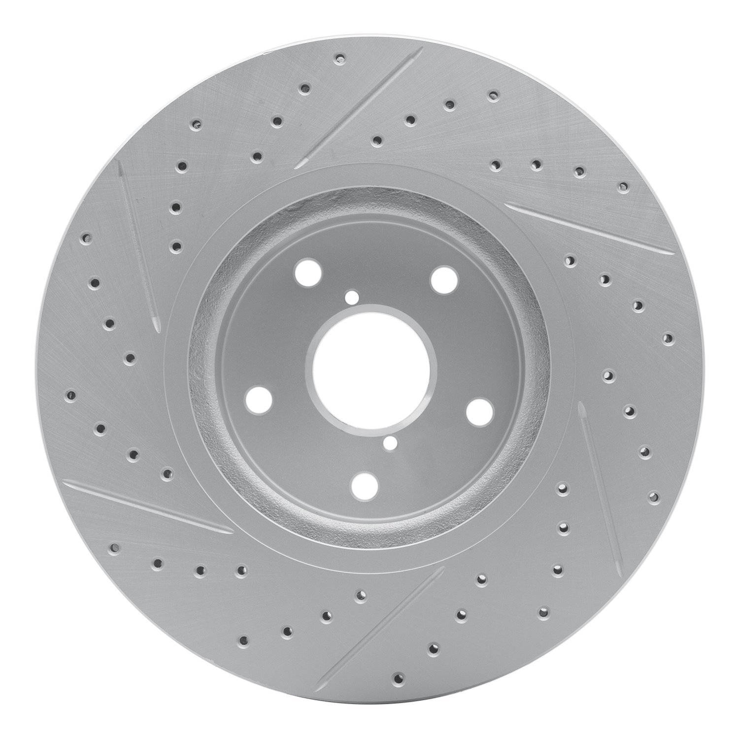 830-13035R Geoperformance Drilled/Slotted Brake Rotor, 2006-2021 Subaru, Position: Front Right