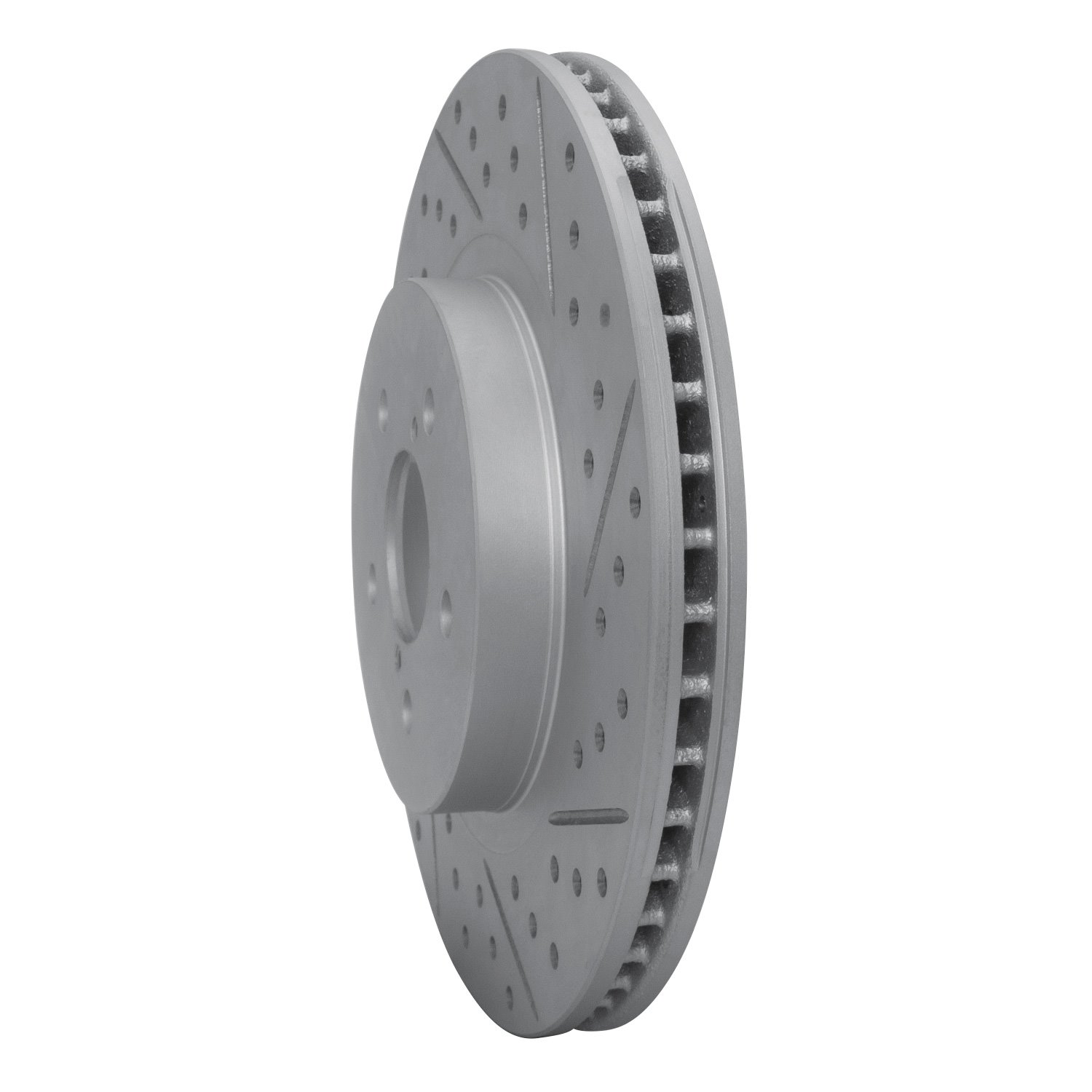 830-13037R Geoperformance Drilled/Slotted Brake Rotor, Fits Select Subaru, Position: Front Right