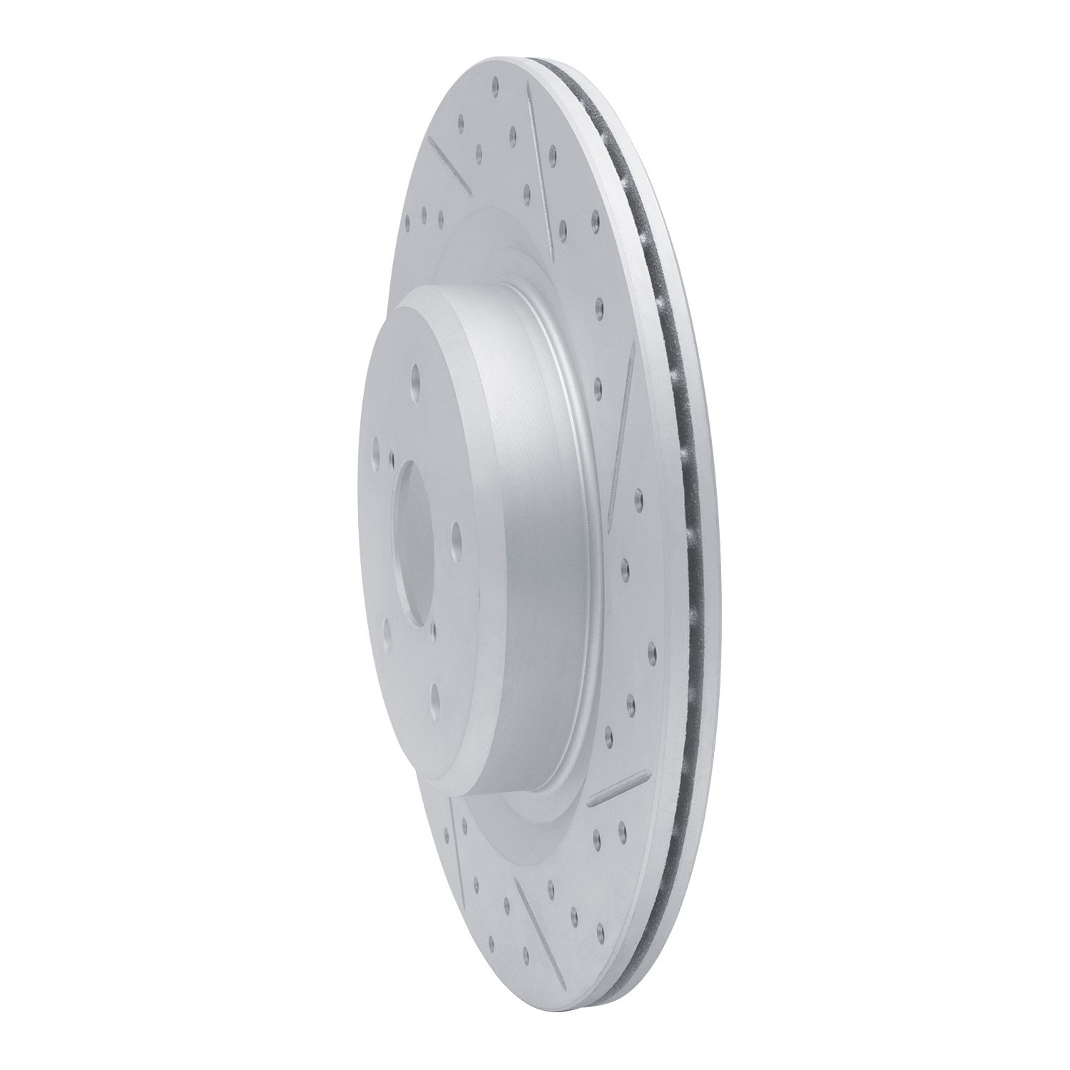 830-13044R Geoperformance Drilled/Slotted Brake Rotor, Fits Select Subaru, Position: Rear Right