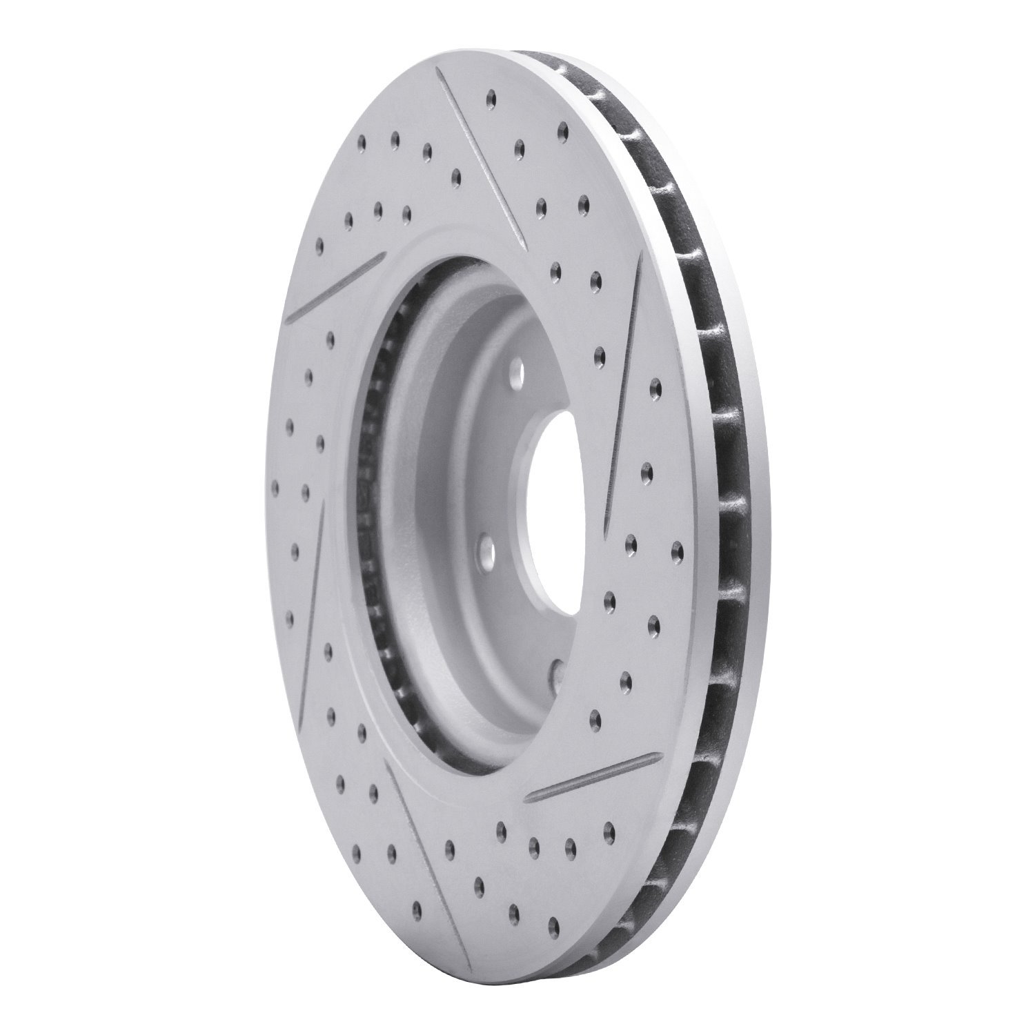 830-20011L Geoperformance Drilled/Slotted Brake Rotor, 1998-2006 Jaguar, Position: Front Left