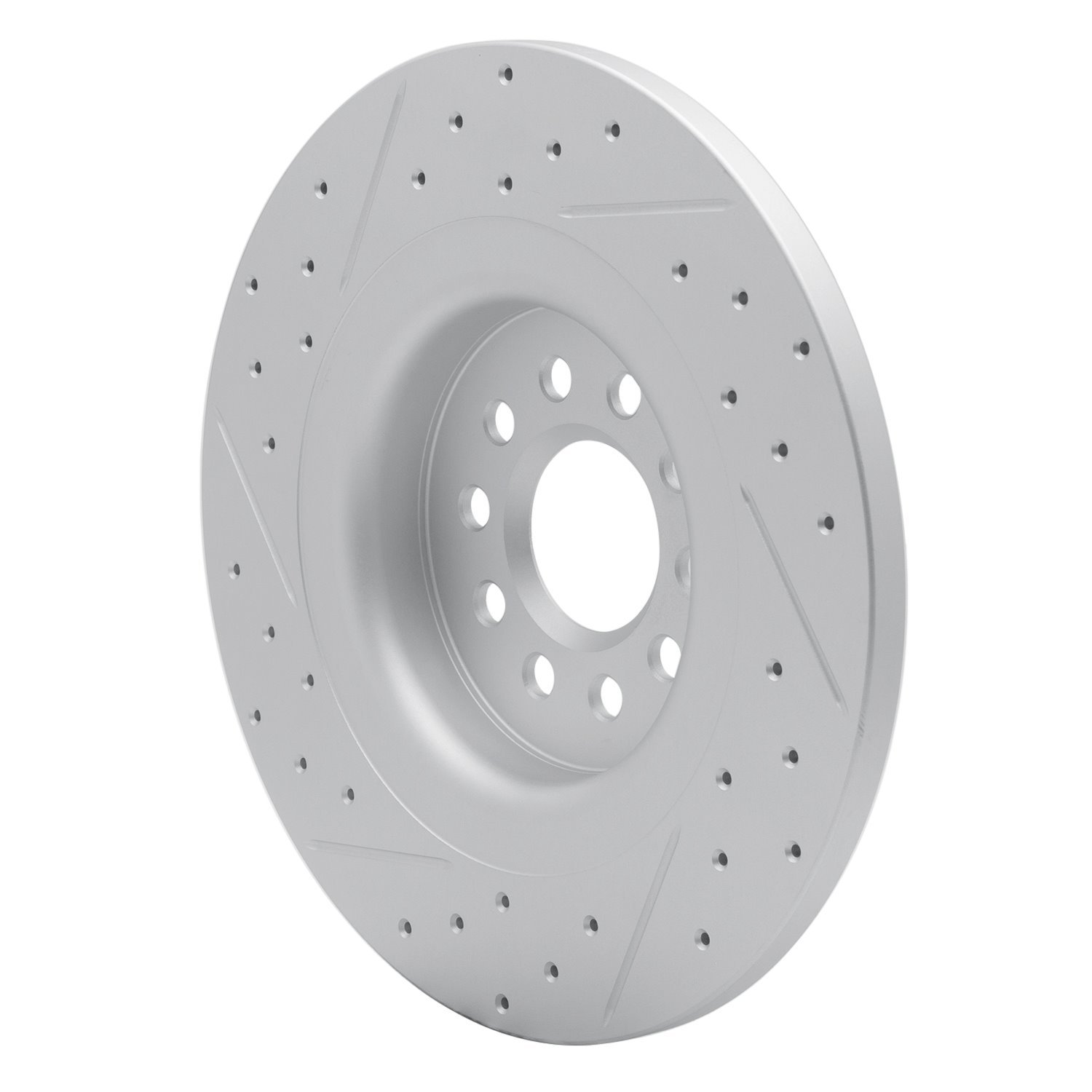 830-20015R Geoperformance Drilled/Slotted Brake Rotor, 2003-2005 Jaguar, Position: Rear Right