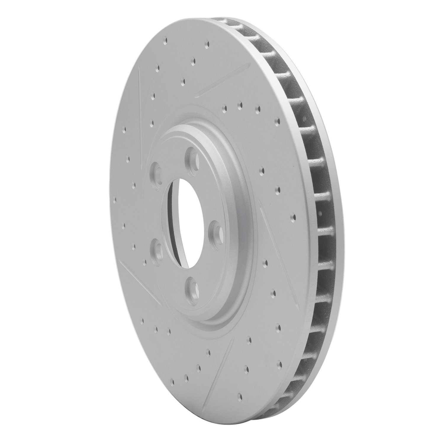 830-20030R Geoperformance Drilled/Slotted Brake Rotor, 2003-2005 Jaguar, Position: Front Right