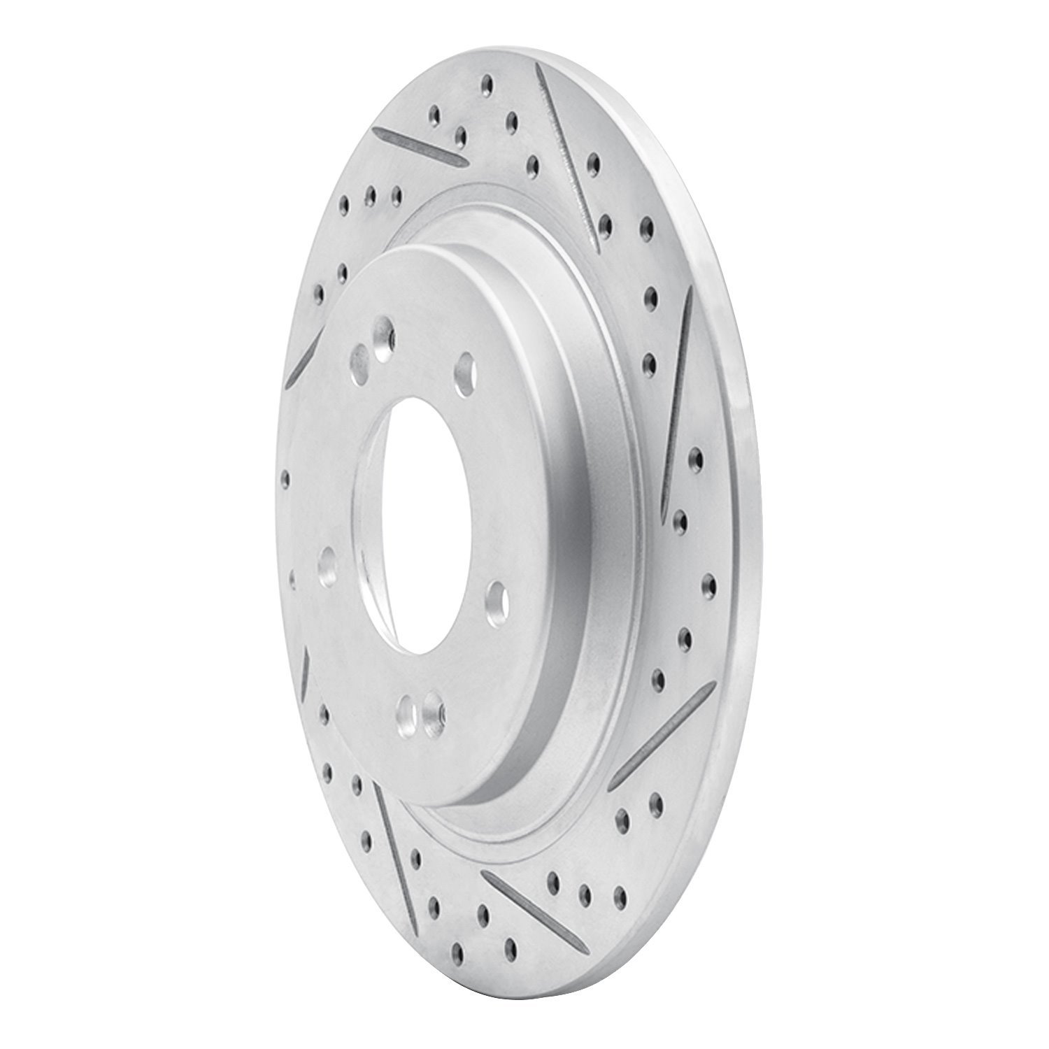 830-21014R Geoperformance Drilled/Slotted Brake Rotor, Fits Select Kia/Hyundai/Genesis, Position: Rear Right