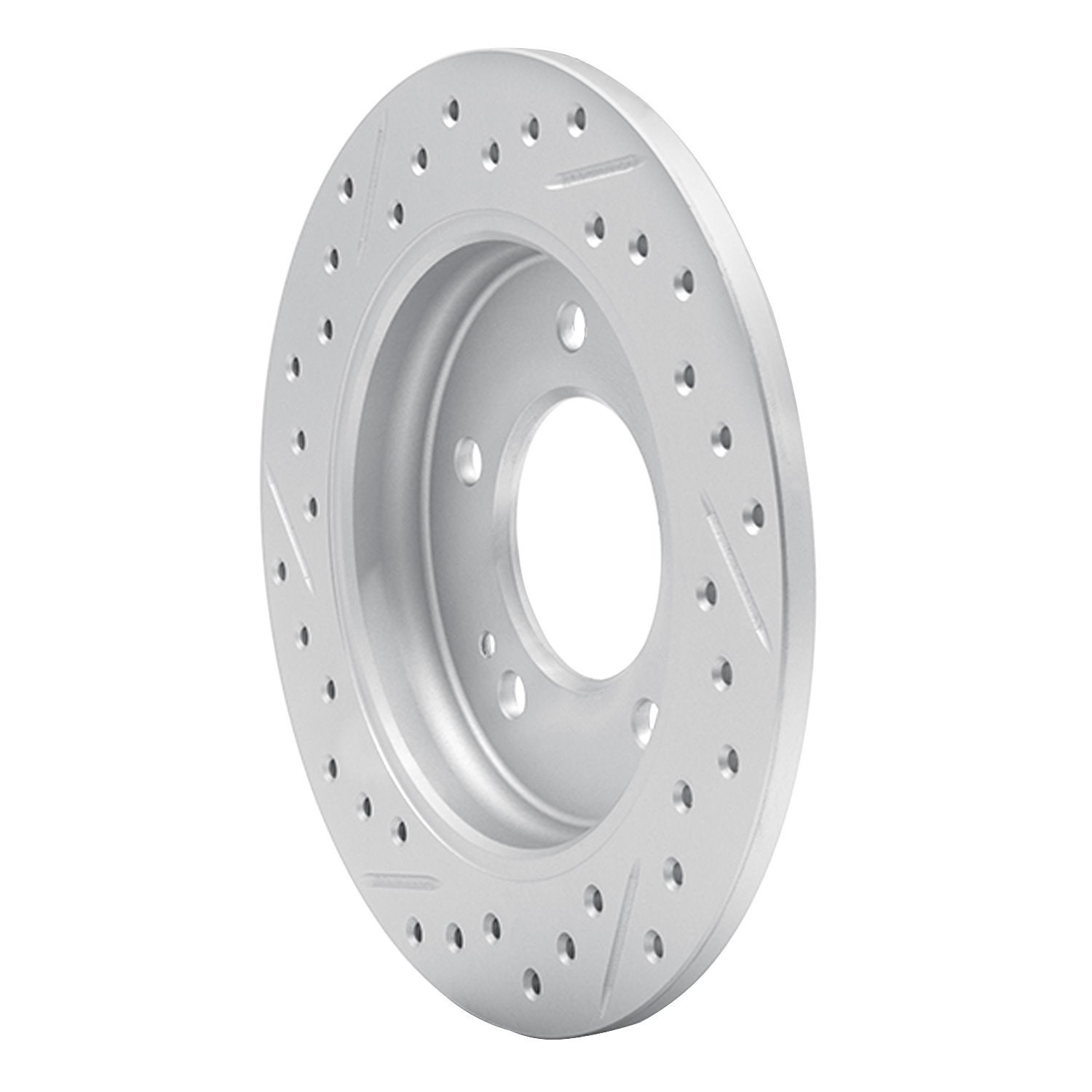 830-21034R Geoperformance Drilled/Slotted Brake Rotor, Fits Select Kia/Hyundai/Genesis, Position: Rear Right