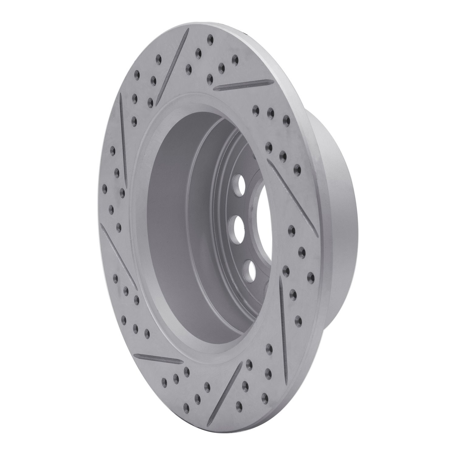 830-27006R Geoperformance Drilled/Slotted Brake Rotor, 1974-1997 Volvo, Position: Rear Right