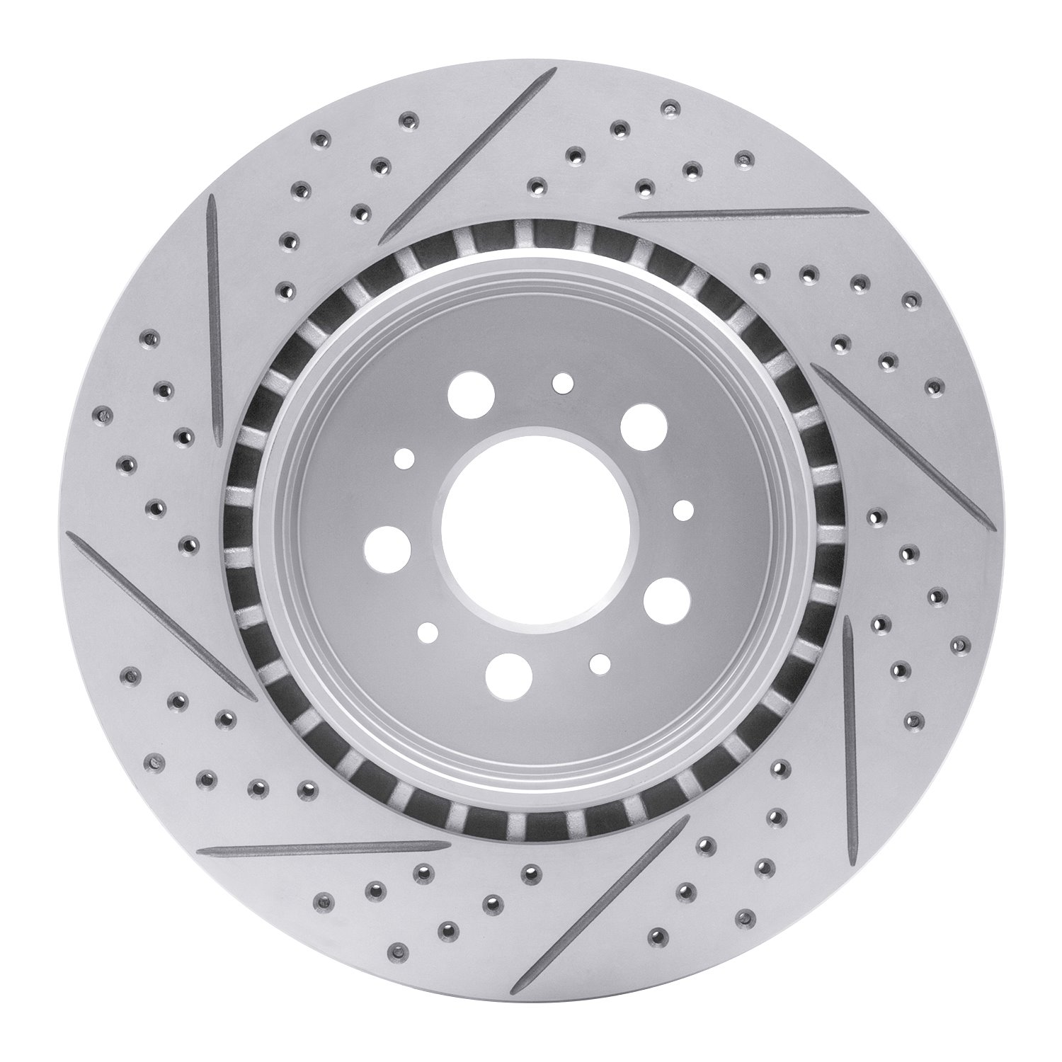 Geoperformance Drilled/Slotted Brake Rotor, 2004-2007 Volvo