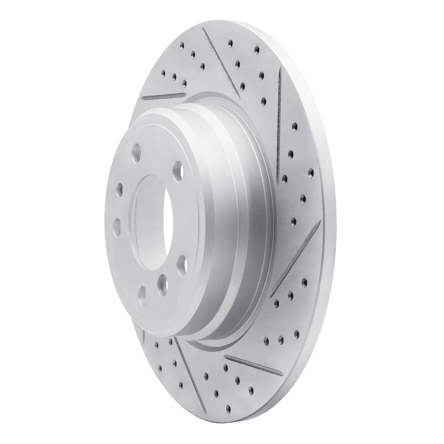 830-31030R Geoperformance Drilled/Slotted Brake Rotor, 1991-2001 BMW, Position: Rear Right