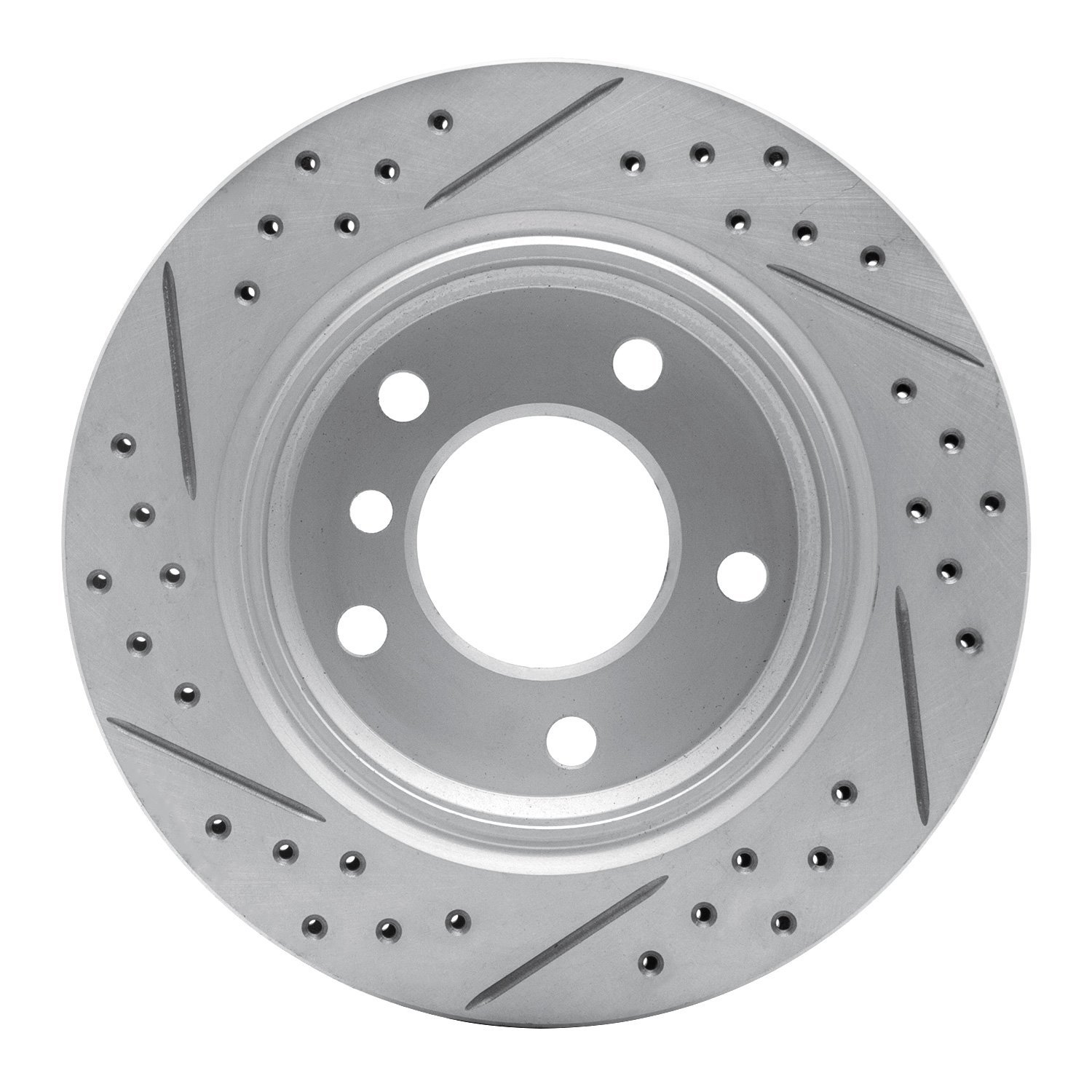 830-31042R Geoperformance Drilled/Slotted Brake Rotor, 1996-2005 BMW, Position: Rear Right