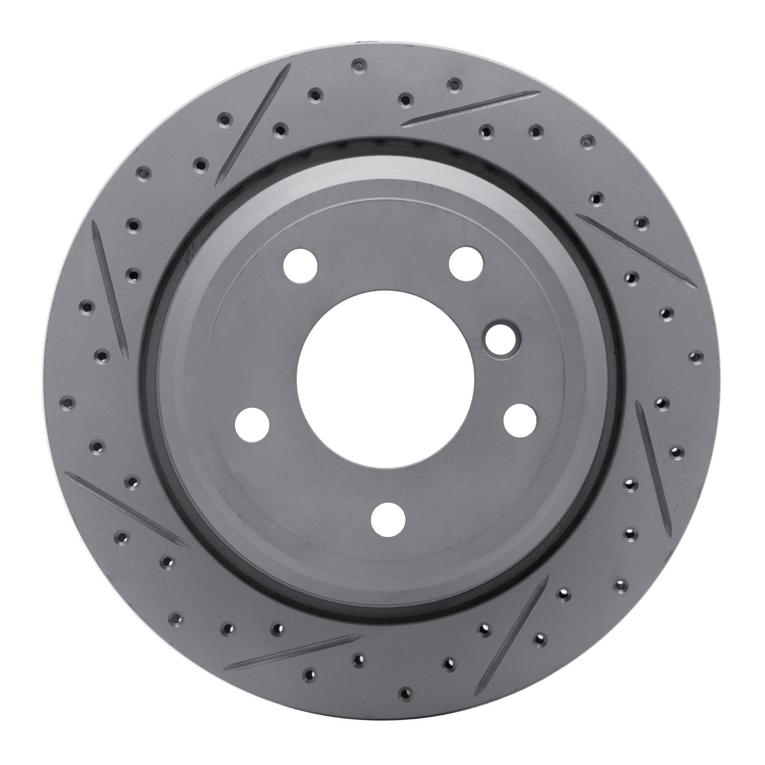 830-31044L Geoperformance Drilled/Slotted Brake Rotor, 1996-2003 BMW, Position: Rear Left