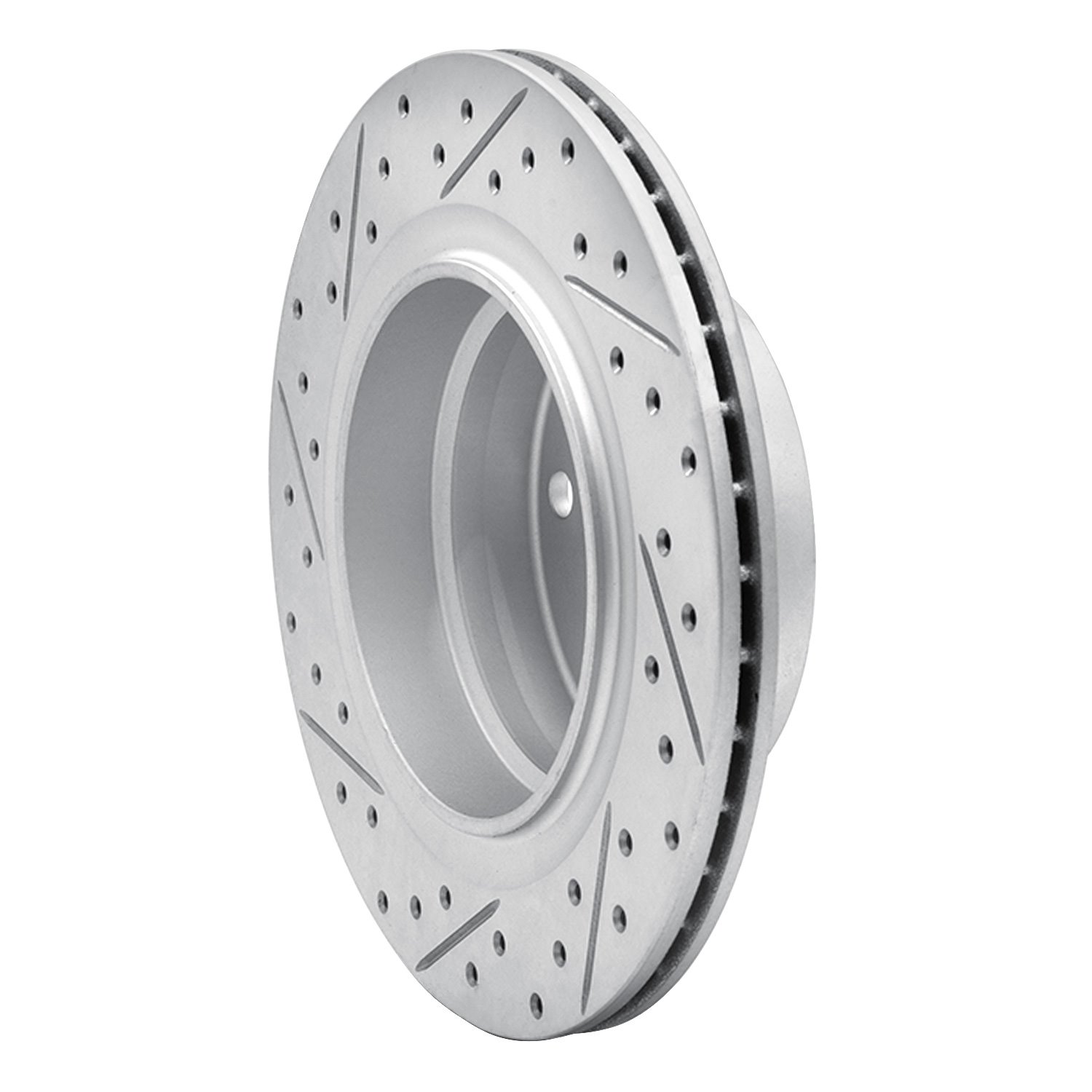 830-31061R Geoperformance Drilled/Slotted Brake Rotor, 2003-2008 BMW, Position: Rear Right