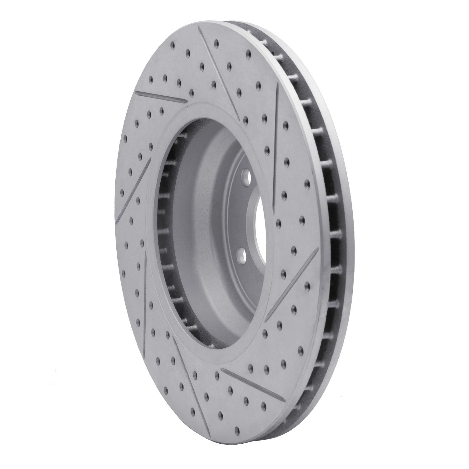 830-31082L Geoperformance Drilled/Slotted Brake Rotor, 2007-2015 BMW, Position: Front Left