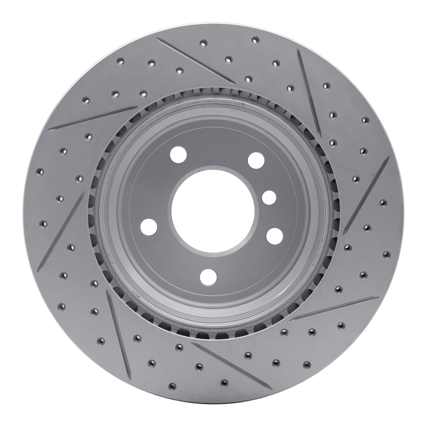 830-31090R Geoperformance Drilled/Slotted Brake Rotor, 2008-2013 BMW, Position: Rear Right