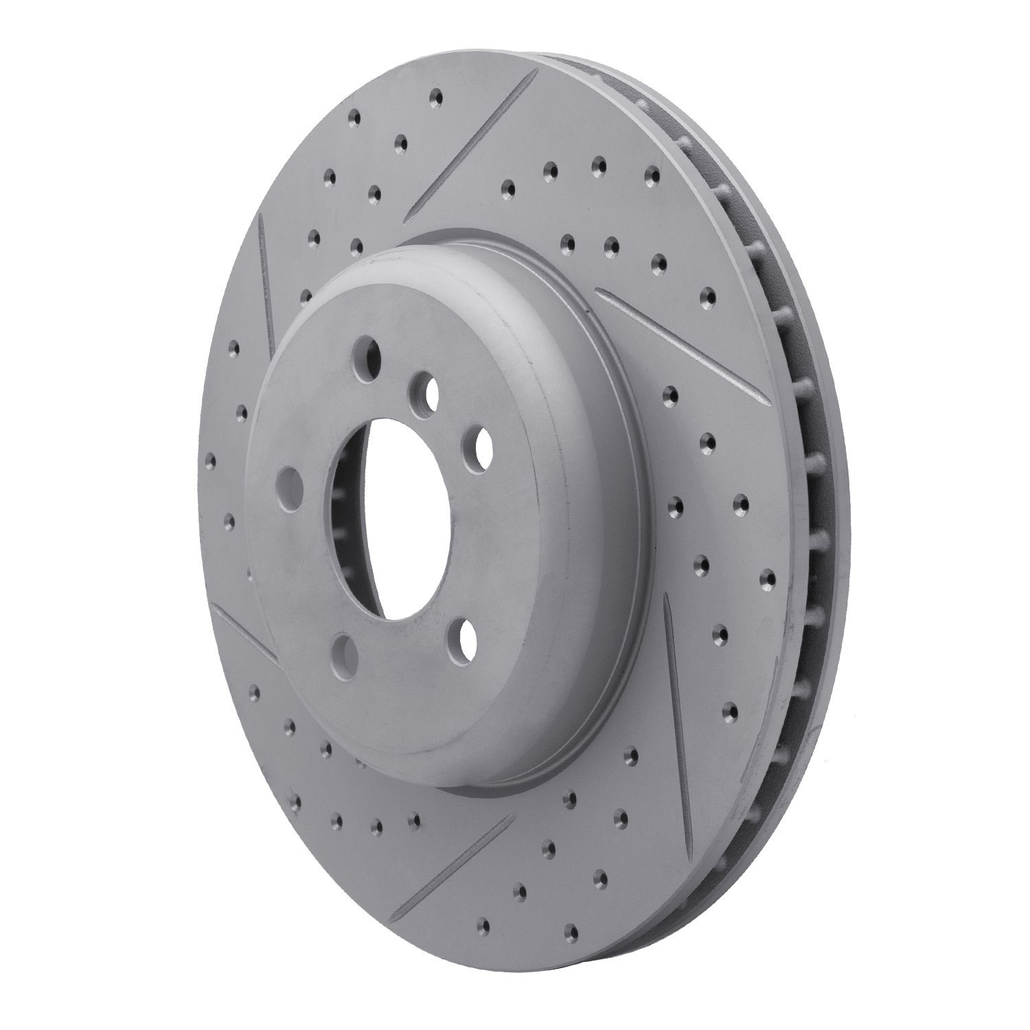 830-31097L Geoperformance Drilled/Slotted Brake Rotor, 2011-2019 BMW, Position: Front Left