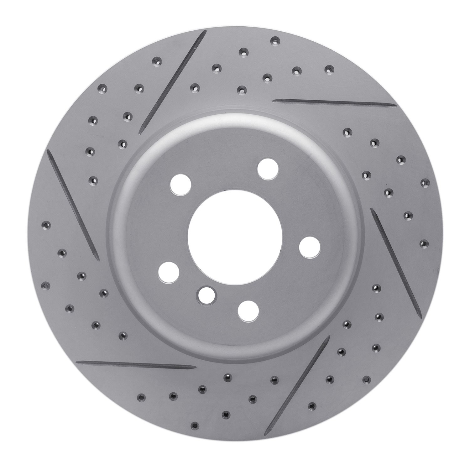 830-31106L Geoperformance Drilled/Slotted Brake Rotor, 2010-2019 BMW, Position: Rear Left