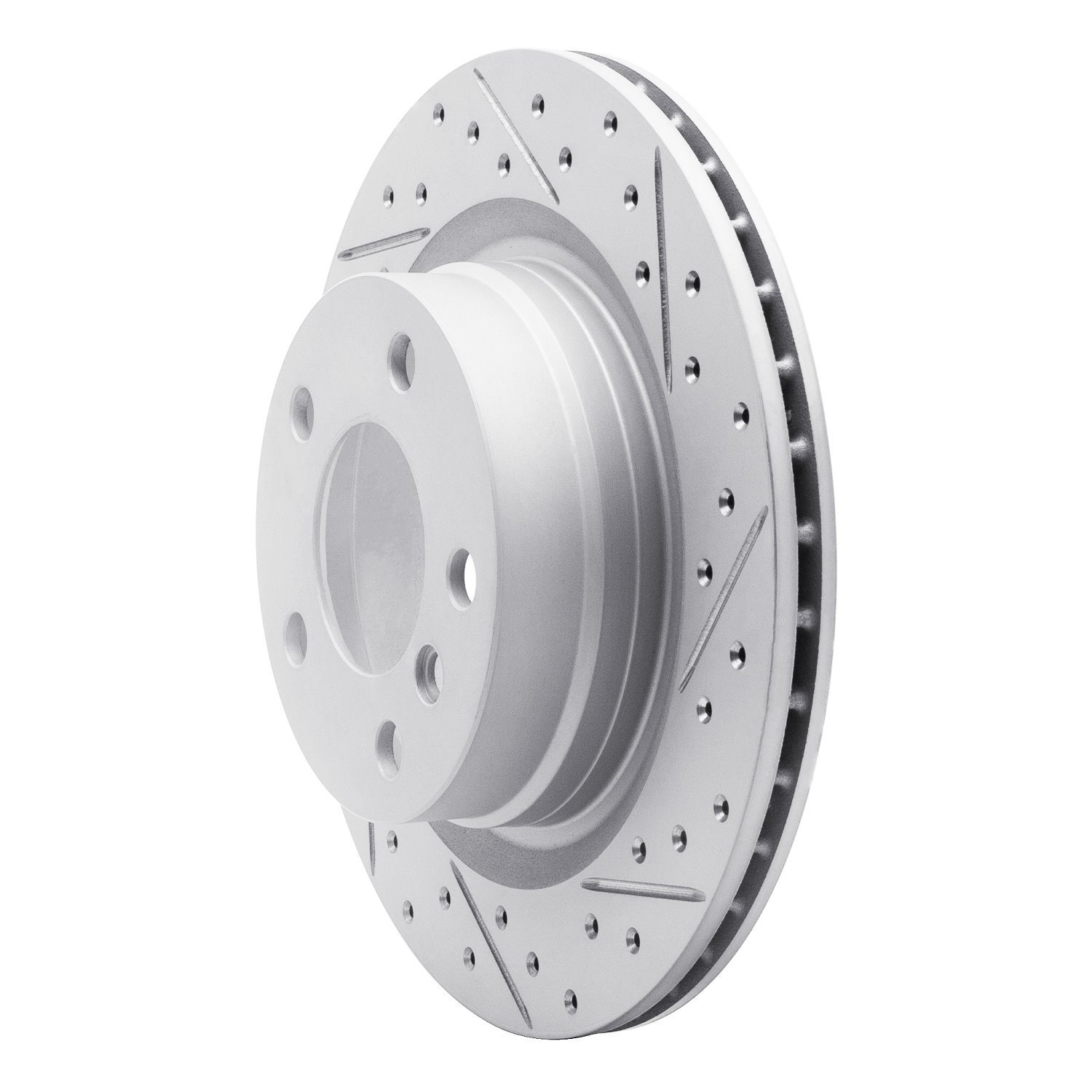 830-31111R Geoperformance Drilled/Slotted Brake Rotor, 2012-2021 BMW, Position: Rear Right