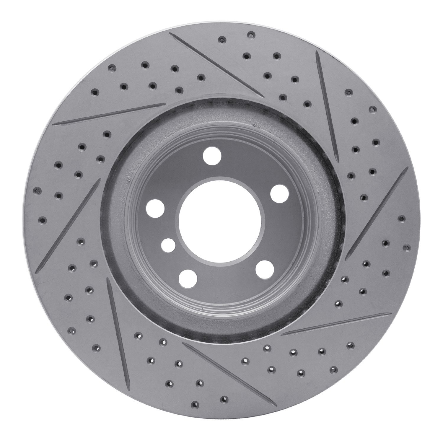 830-31113L Geoperformance Drilled/Slotted Brake Rotor, 2012-2020 BMW, Position: Rear Left