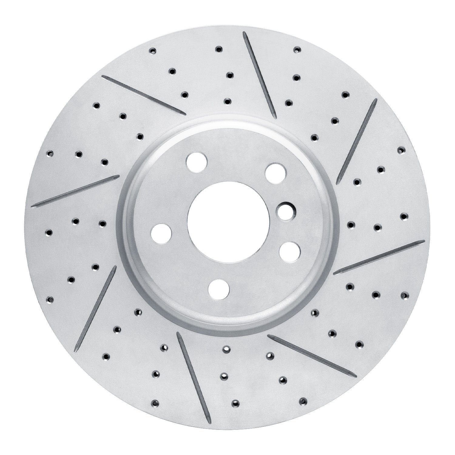 830-31134D Geoperformance Drilled/Slotted Brake Rotor, Fits Select Multiple Makes/Models, Position: Left Front