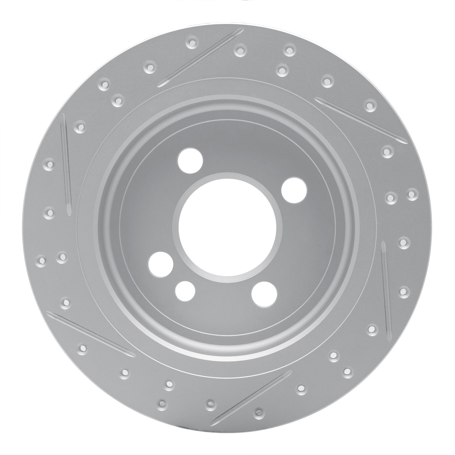 830-32003R Geoperformance Drilled/Slotted Brake Rotor, 2002-2015 Mini, Position: Rear Right