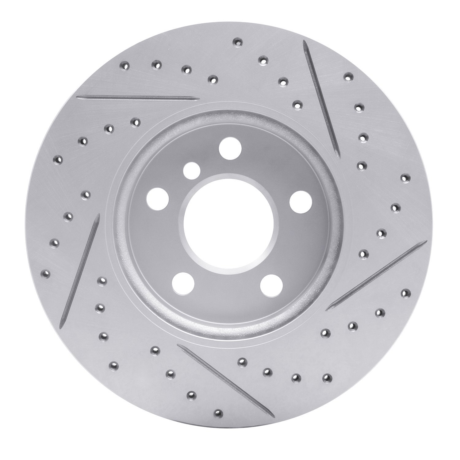 Geoperformance Drilled/Slotted Brake Rotor, 2014-2021 Mini