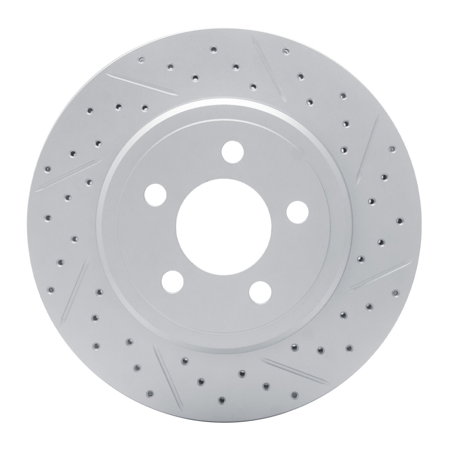 830-39018R Geoperformance Drilled/Slotted Brake Rotor, Fits Select Mopar, Position: Rear Right