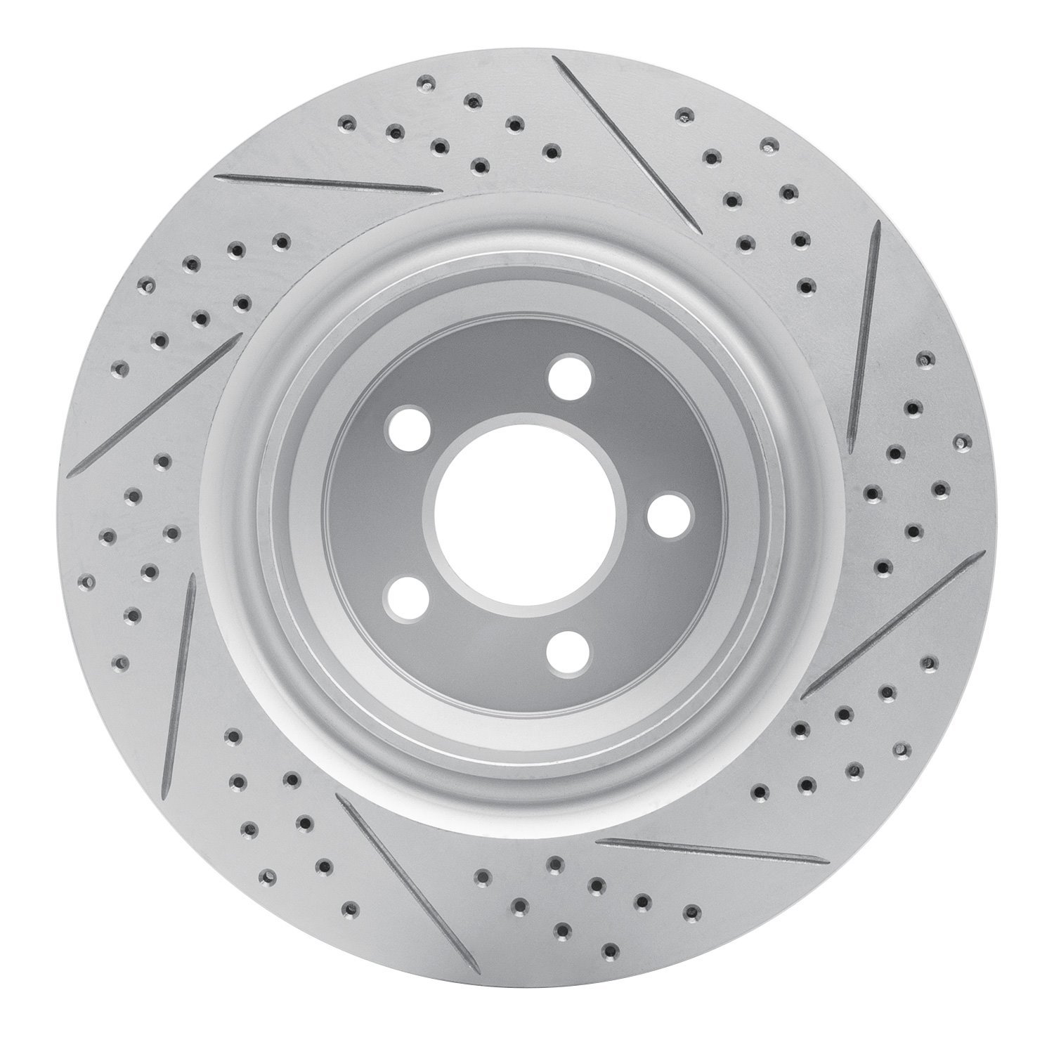 830-39020L Geoperformance Drilled/Slotted Brake Rotor, Fits Select Mopar, Position: Rear Left