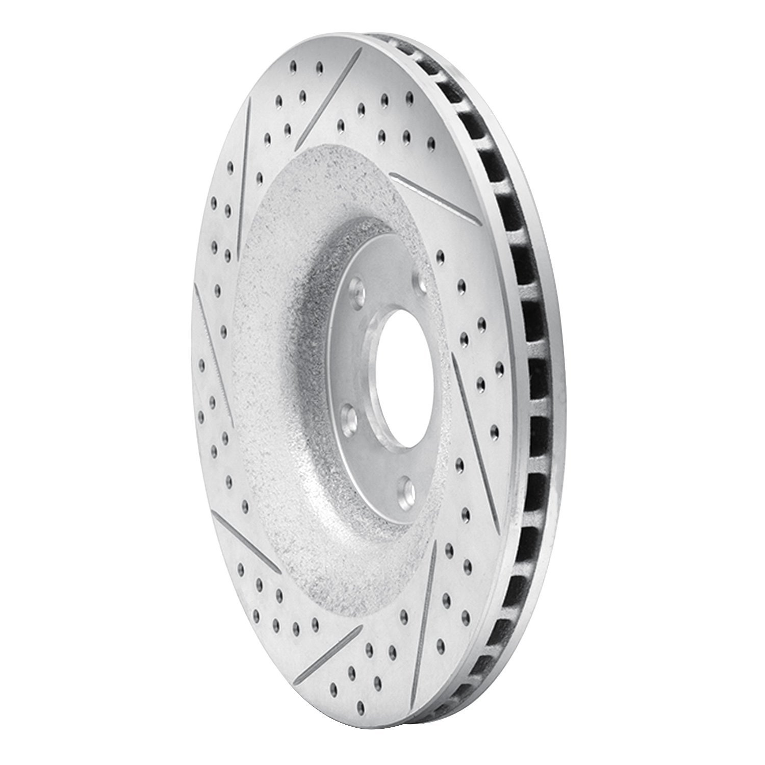 830-40025R Geoperformance Drilled/Slotted Brake Rotor, 2008-2014 Mopar, Position: Front Right