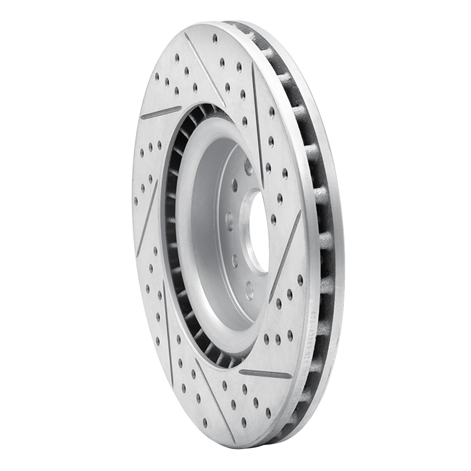 830-40049L Geoperformance Drilled/Slotted Brake Rotor, 2015-2021 Mopar, Position: Front Left