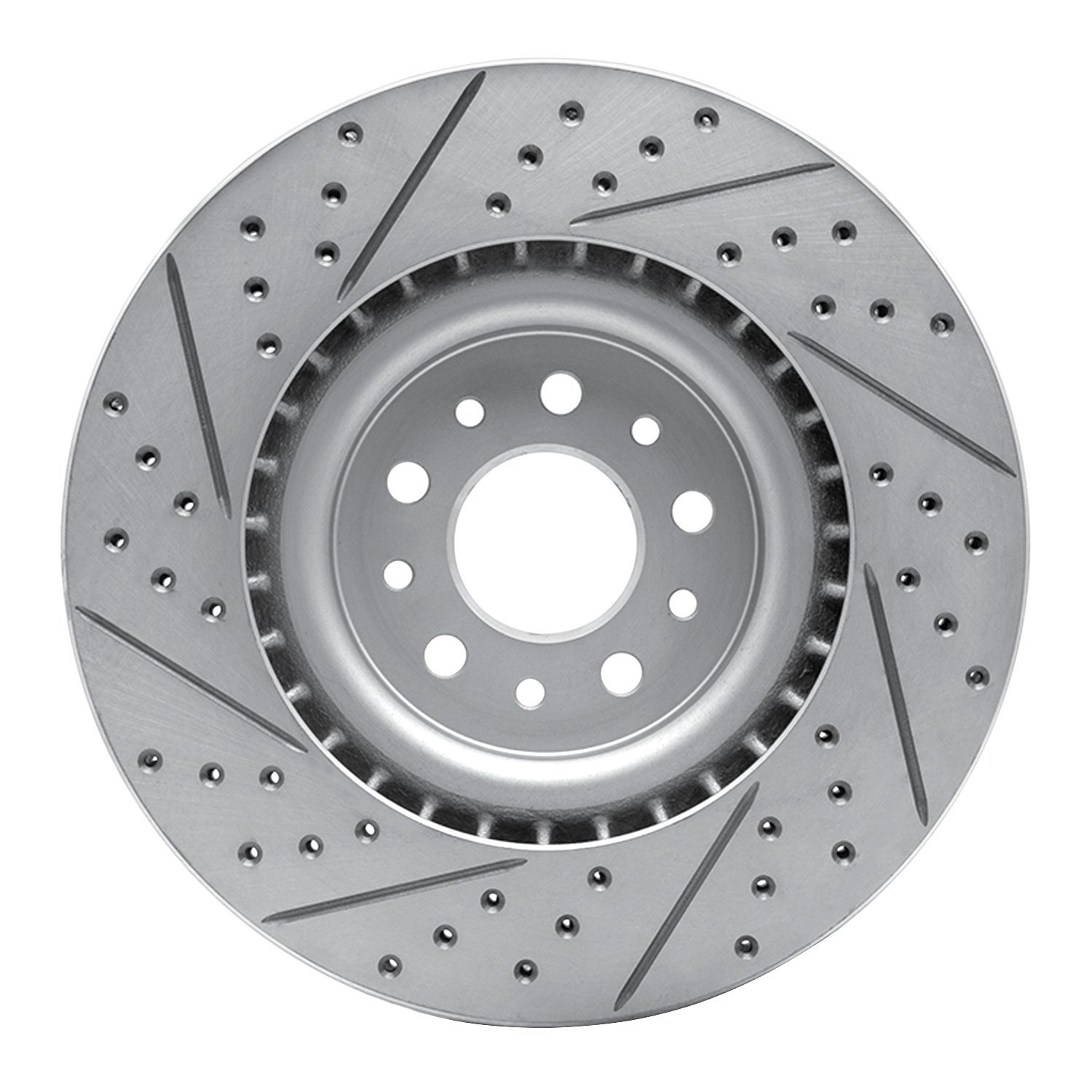 Geoperformance Drilled/Slotted Brake Rotor, 2015-2021 Mopar