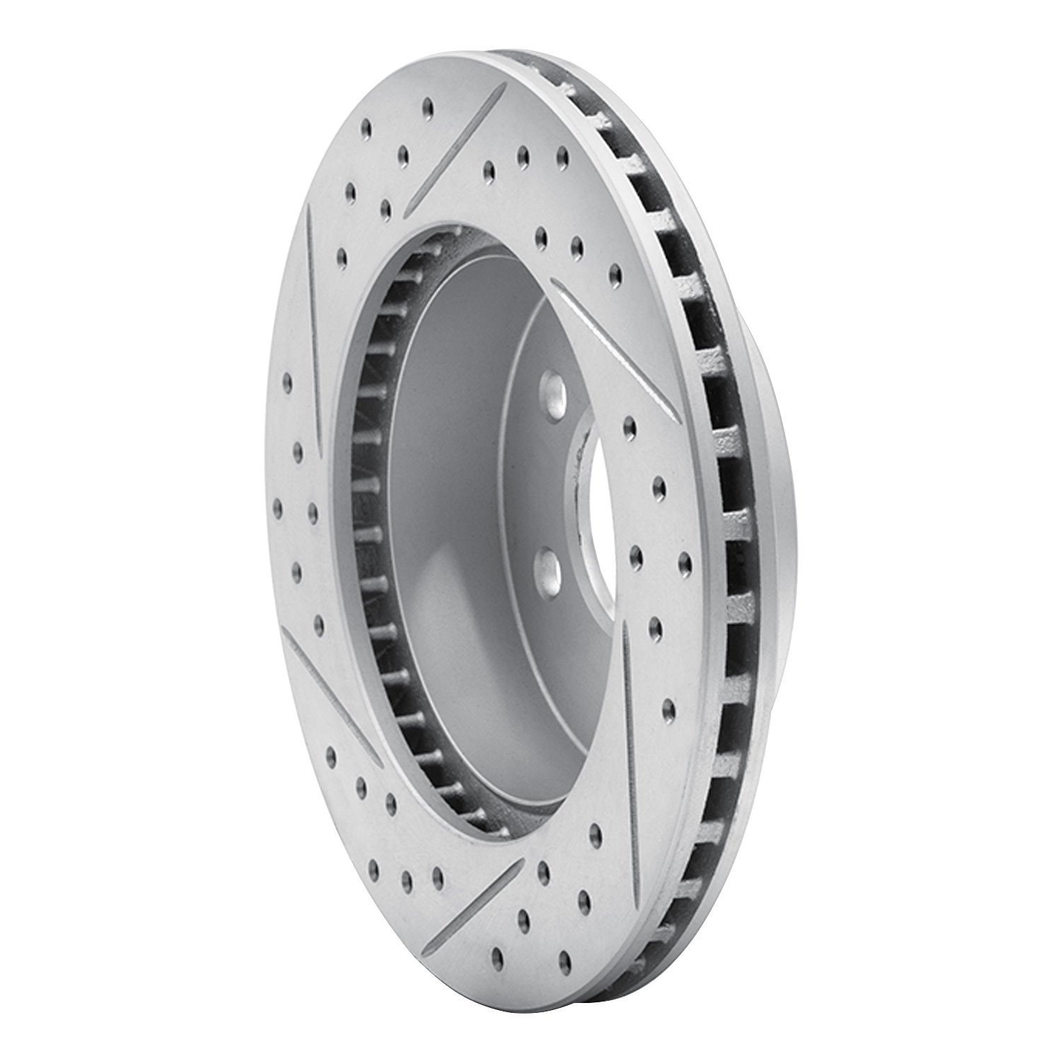 830-40084R Geoperformance Drilled/Slotted Brake Rotor, 1997-2002 Mopar, Position: Front Right