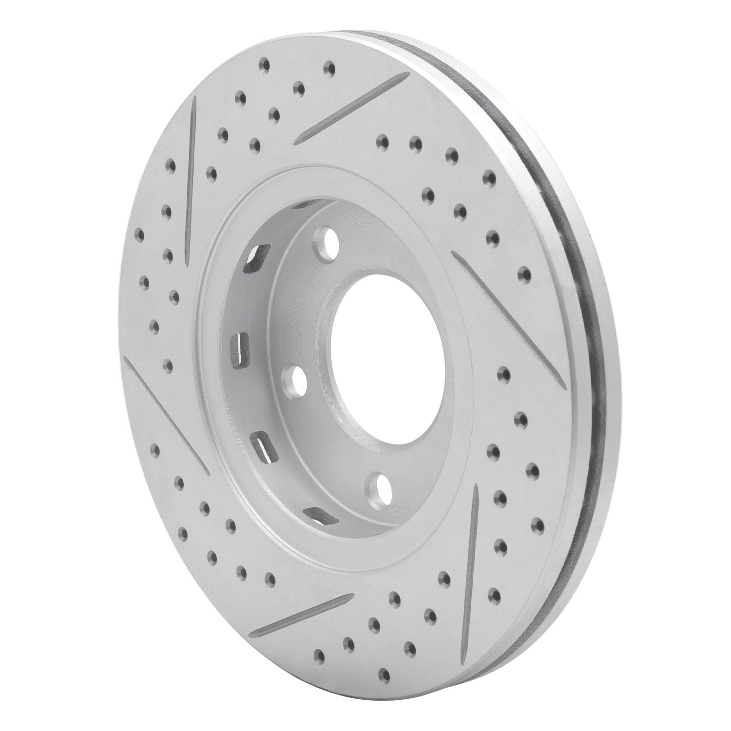 830-40091R Geoperformance Drilled/Slotted Brake Rotor, 2001-2007 Mopar, Position: Front Right