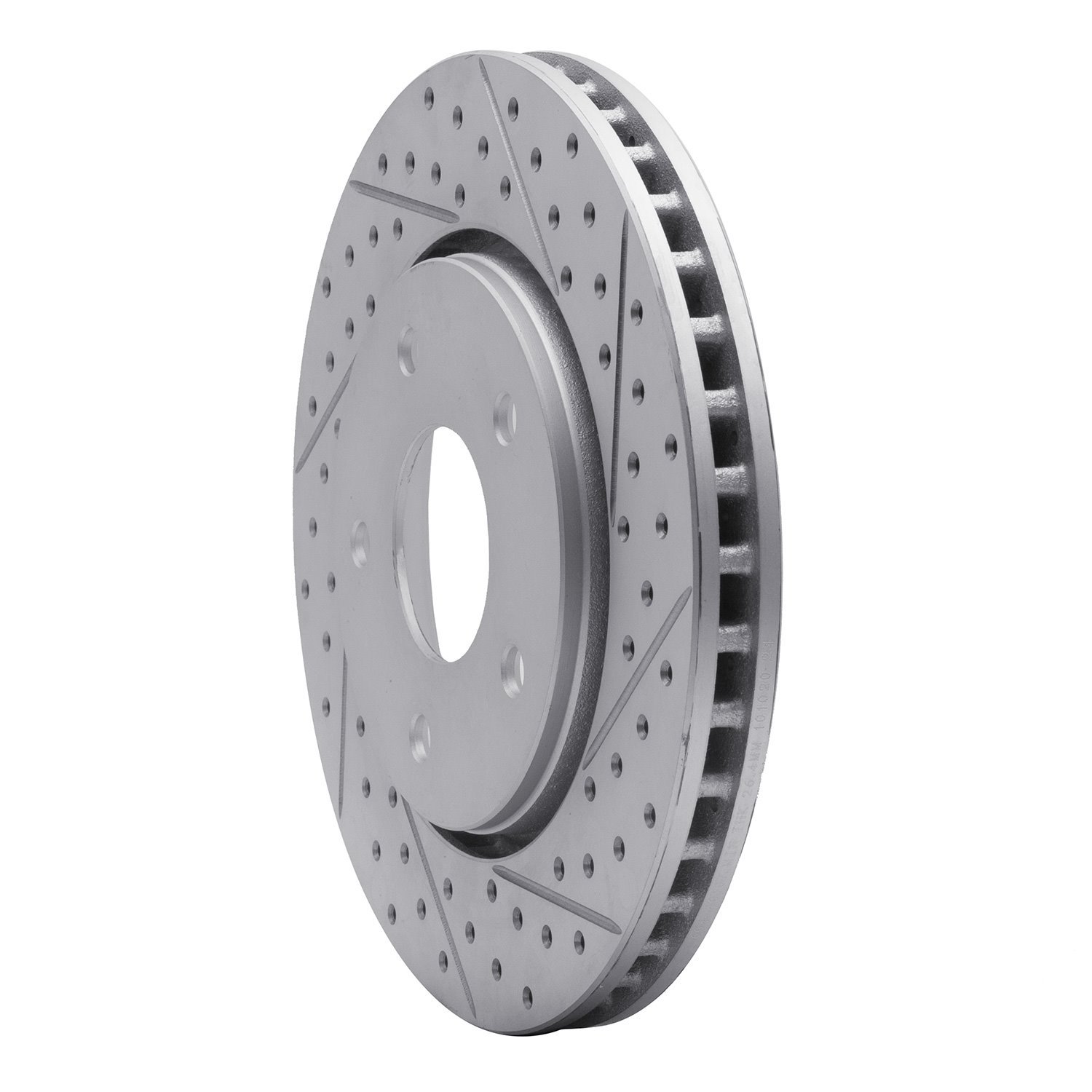 830-40107R Geoperformance Drilled/Slotted Brake Rotor, 2008-2016 Multiple Makes/Models, Position: Front Right